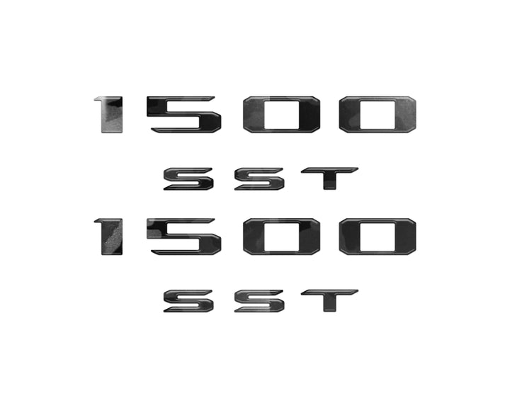 Hood Letter Overlays Fits 2025-2026 Ram 1500
