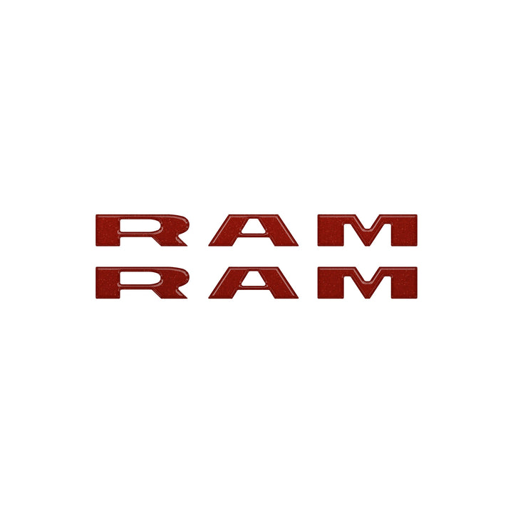 Doorsill Plate Letter Overlays Fits 2025-2026 Ram 1500/2500/3500