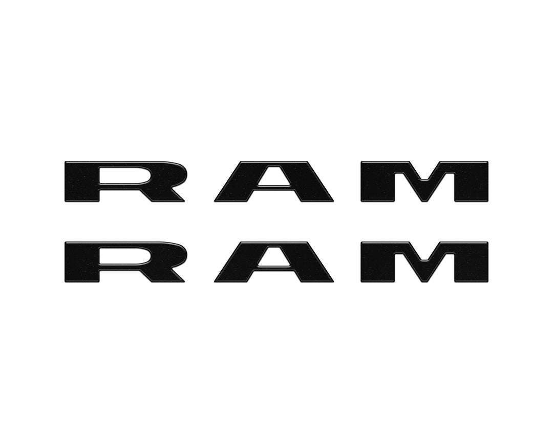 Front Door Emblem Overlays Fits 2025-2026 Ram 1500/2500/3500