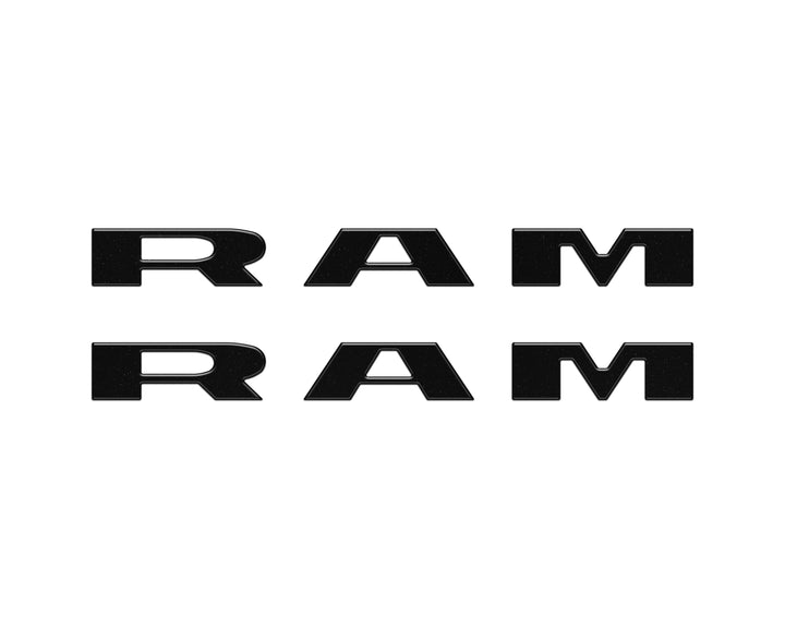 Front Door Emblem Overlays Fits 2025-2026 Ram 1500/2500/3500