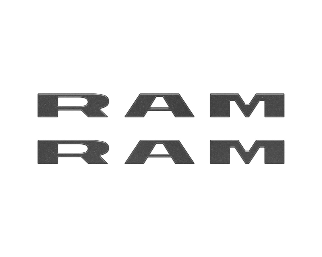 Front Door Emblem Overlays Fits 2025-2026 Ram 1500/2500/3500