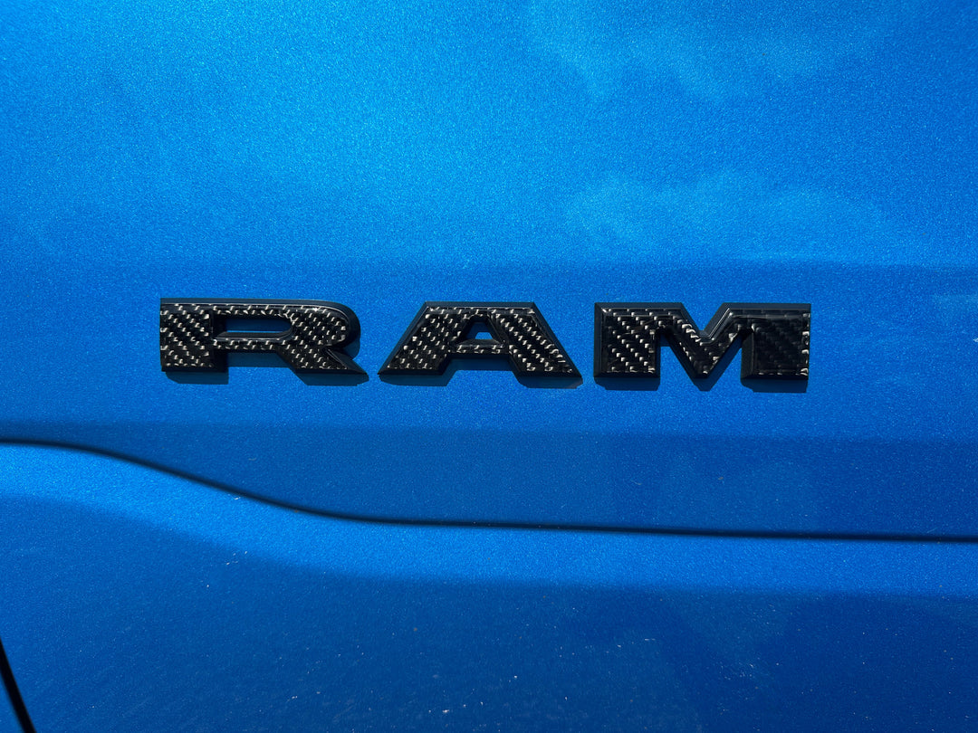 Front Door Emblem Overlays Fits 2025-2026 Ram 1500/2500/3500