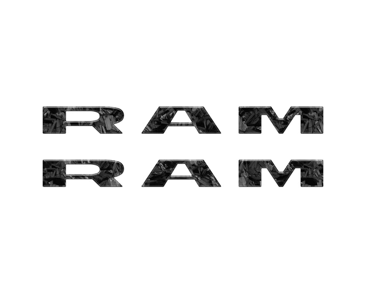 Front Door Emblem Overlays Fits 2025-2026 Ram 1500/2500/3500