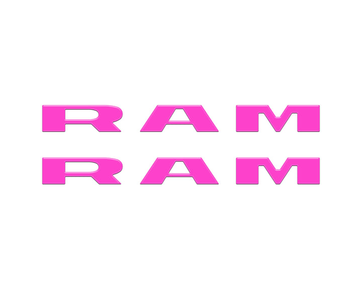 Front Door Emblem Overlays Fits 2025-2026 Ram 1500/2500/3500