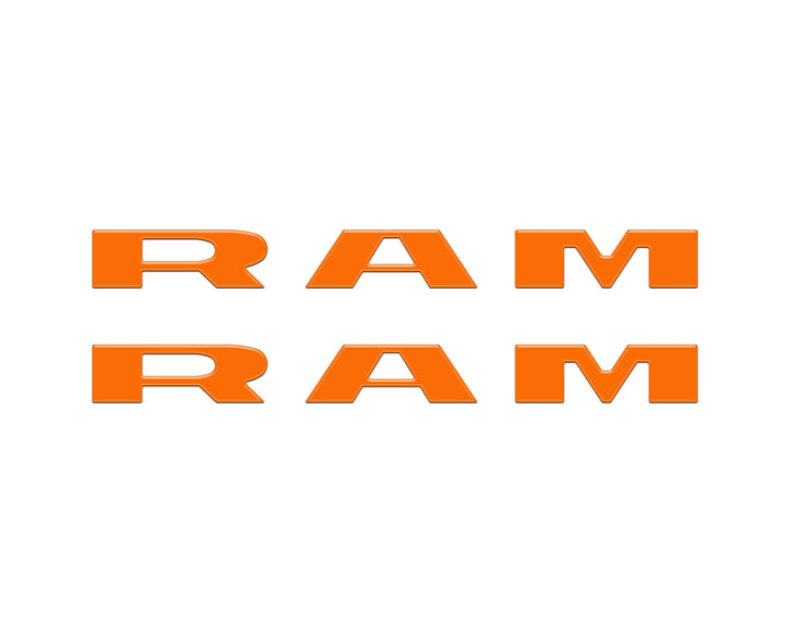 Front Door Emblem Overlays Fits 2025-2026 Ram 1500/2500/3500