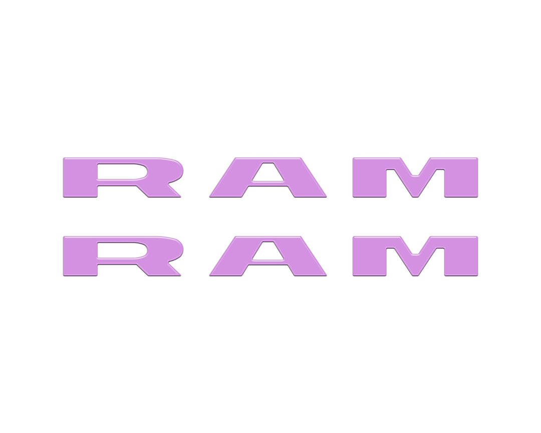 Front Door Emblem Overlays Fits 2025-2026 Ram 1500/2500/3500