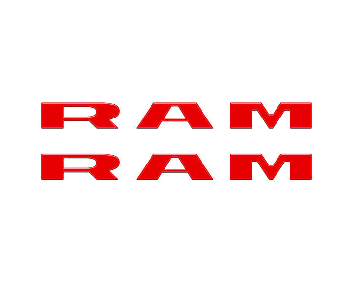 Front Door Emblem Overlays Fits 2025-2026 Ram 1500/2500/3500