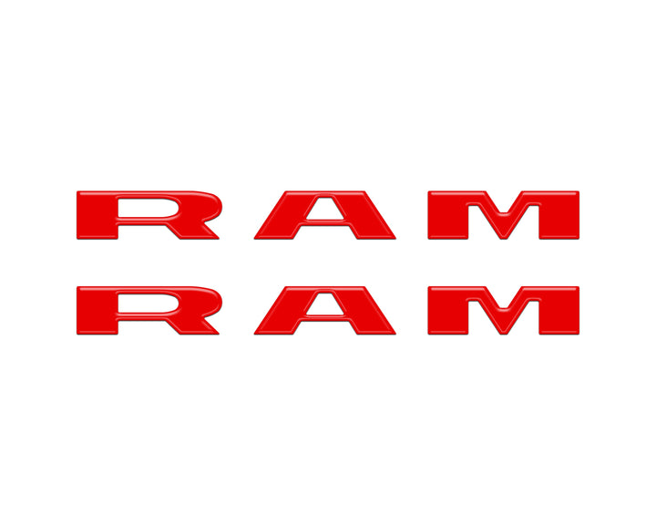 Front Door Emblem Overlays Fits 2025-2026 Ram 1500/2500/3500