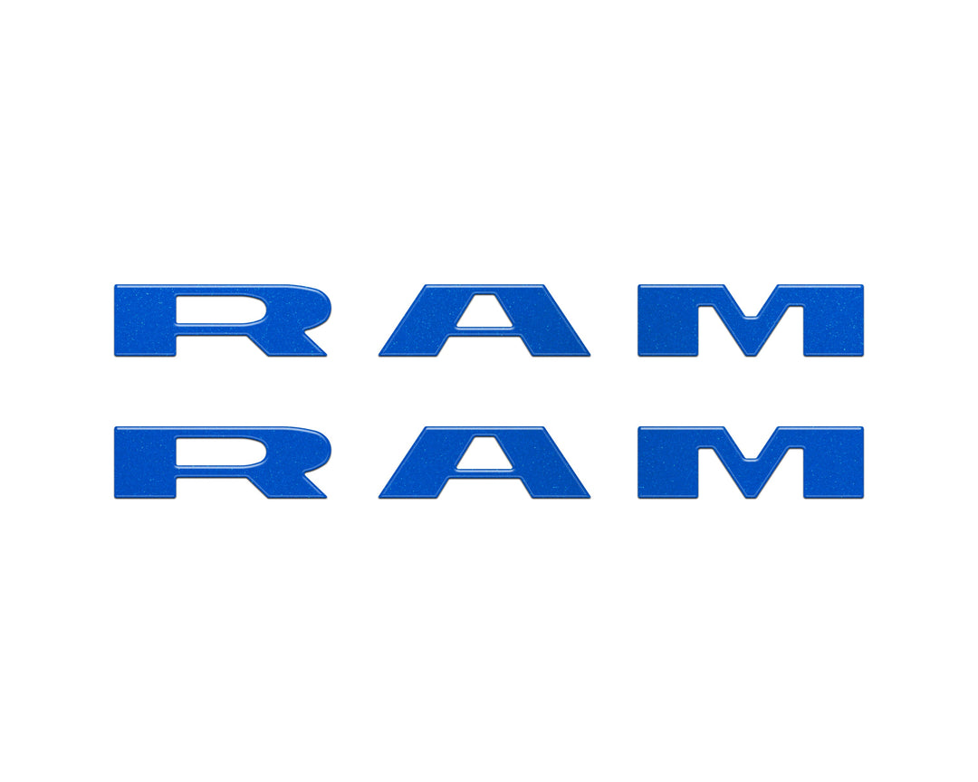 Front Door Emblem Overlays Fits 2025-2026 Ram 1500/2500/3500