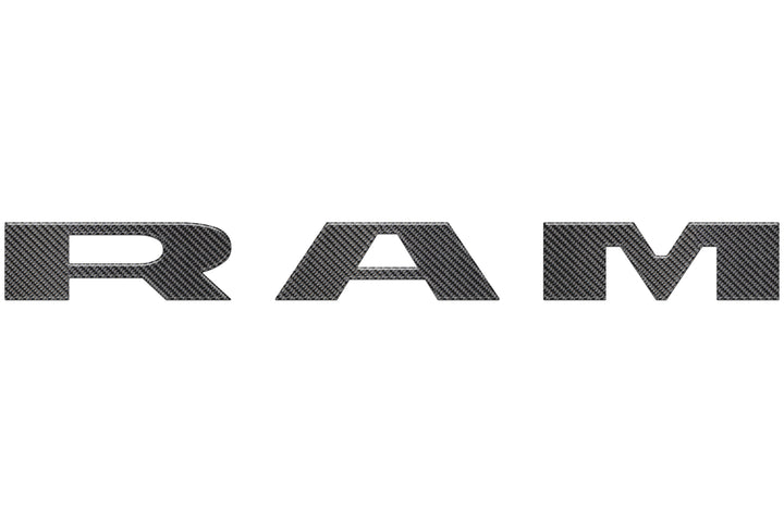Tailgate Letter Overlays Fits 2025-2026 Ram 2500/3500