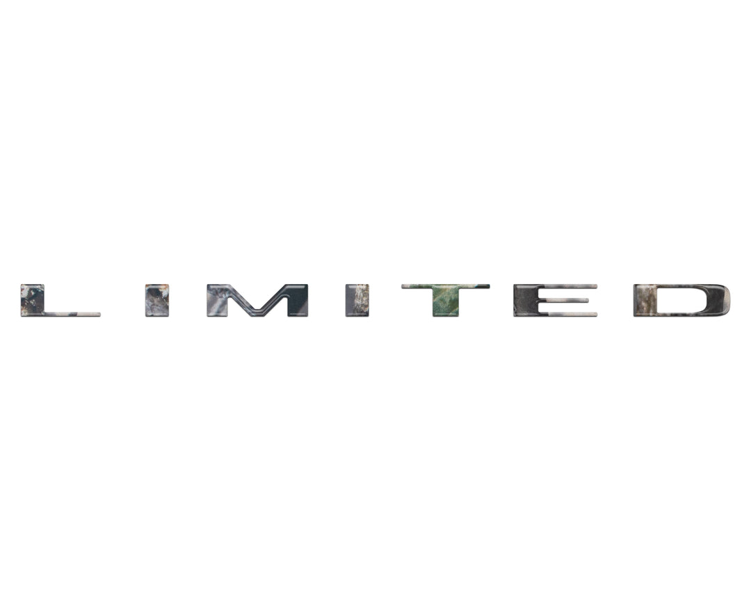 Limited Tailgate Emblem Letter Overlays Fits 2025-2026 Ram 1500/2500/3500