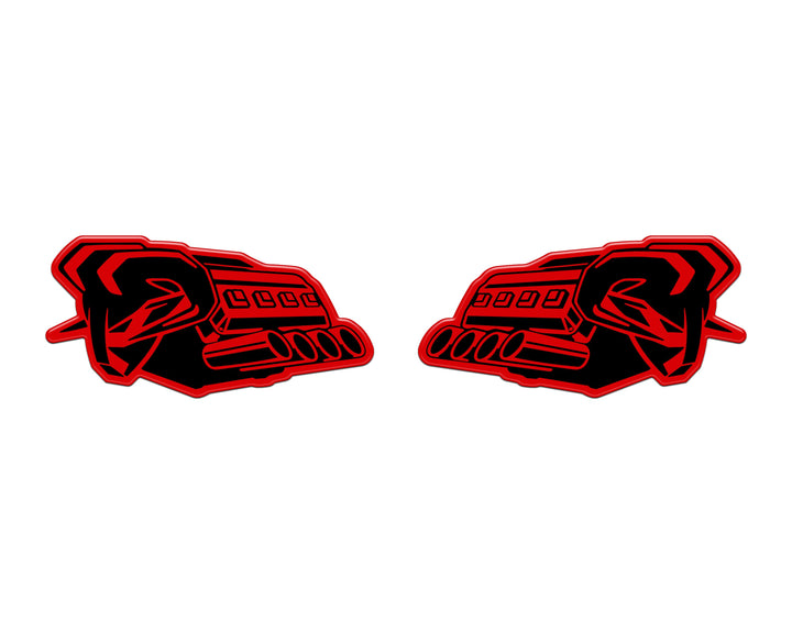 Ram V8 Badges Overlays Fits 2026+ Ram