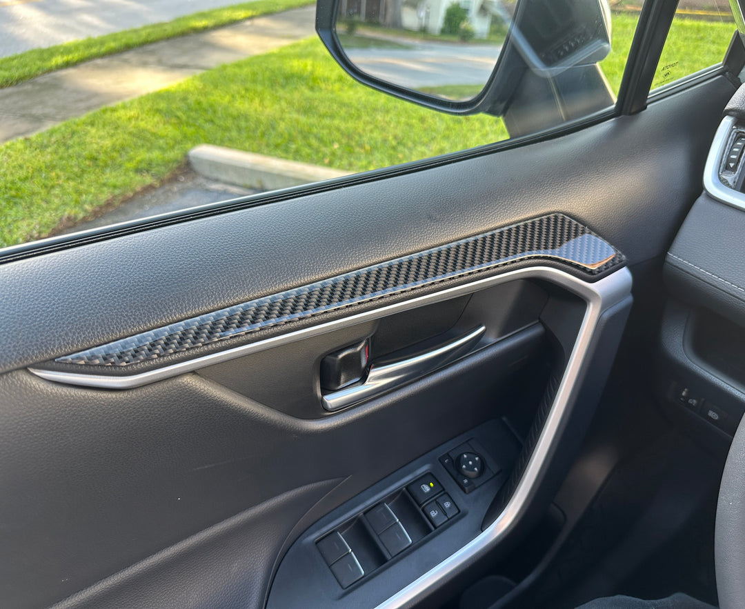 Upper Arm Rest Accent Trim Fits 2019-2025 Toyota Rav4