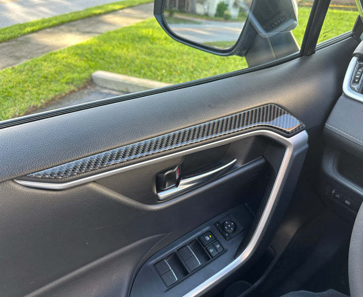 Upper Arm Rest Accent Trim Fits 2019-2025 Toyota Rav4