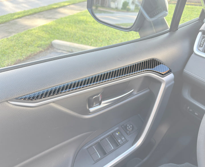 Upper Arm Rest Accent Trim Fits 2019-2025 Toyota Rav4
