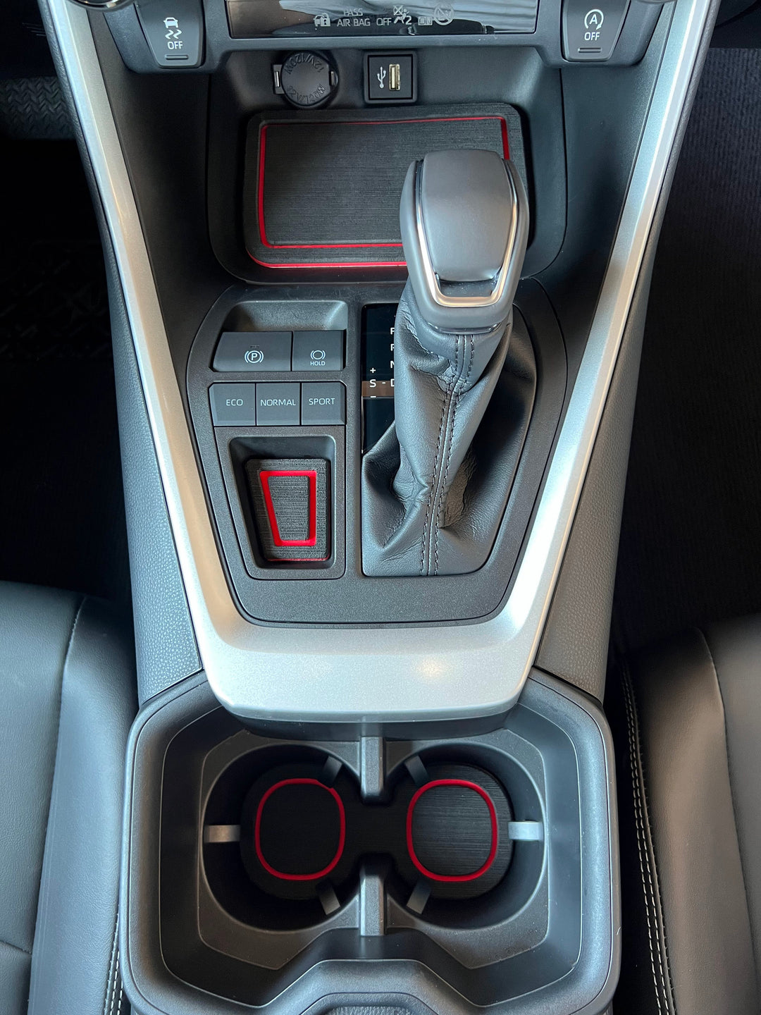 Center Console Foam Inserts Fits 2019-2025 Toyota Rav4