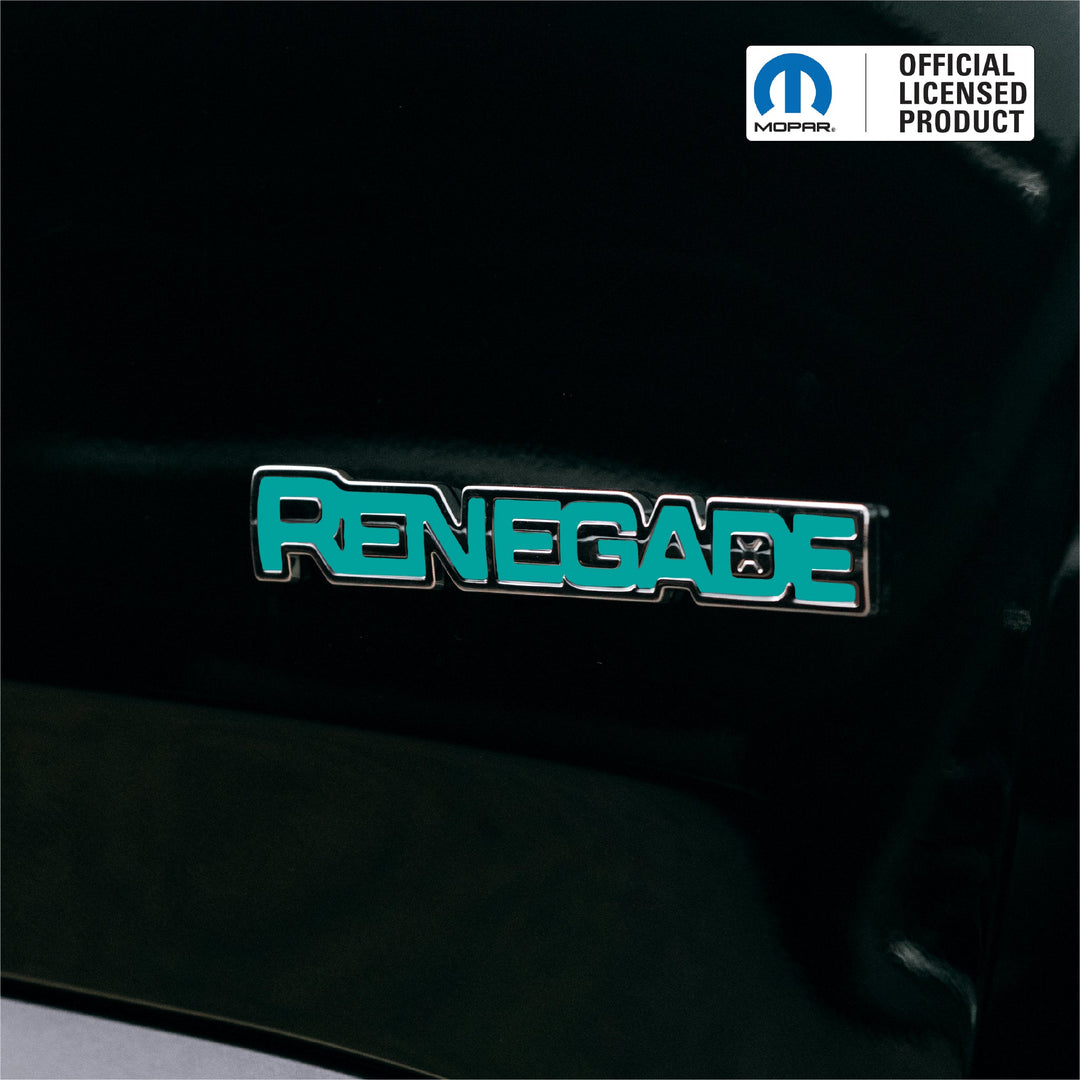 RENEGADE Door Emblem Overlay Decal Set | Fits 2015 and newer models