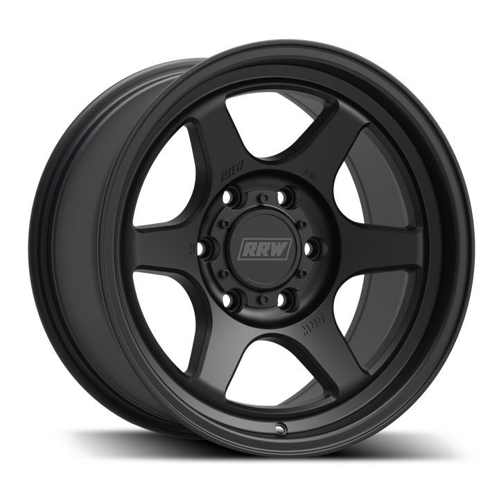 RR2-S FLOW FORMED 17x8.5 Wheel | MATTE BLACK