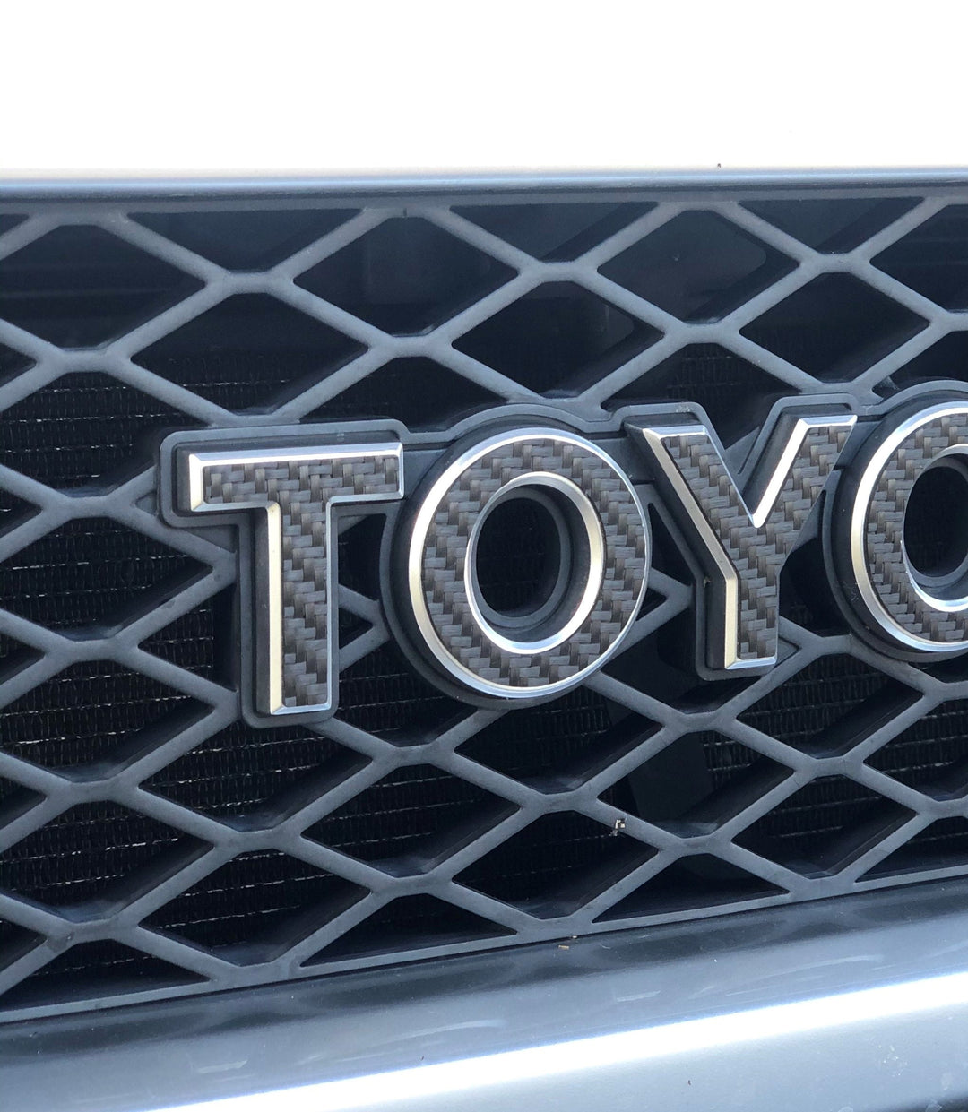 Grill Letter Overlays Fits 2006-2014 Toyota FJ Cruiser