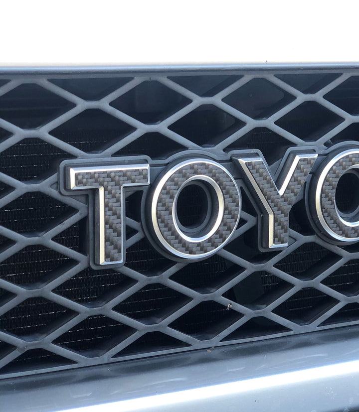 Grill Letter Overlays Fits 2006-2014 Toyota FJ Cruiser