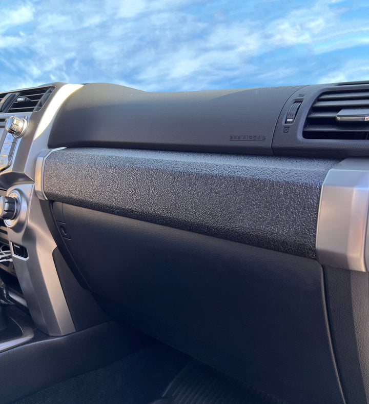 Textured Glove Box Bar Overlay Fits 2010-2024 Toyota 4Runner