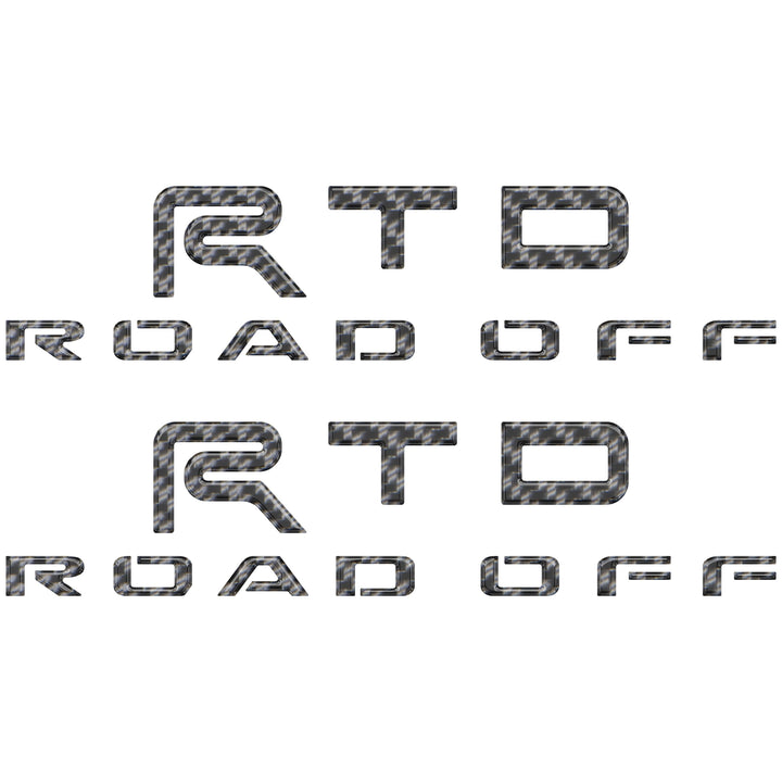 C Pillar Letter Overlays Fits 2025-2026 Toyota 4runner