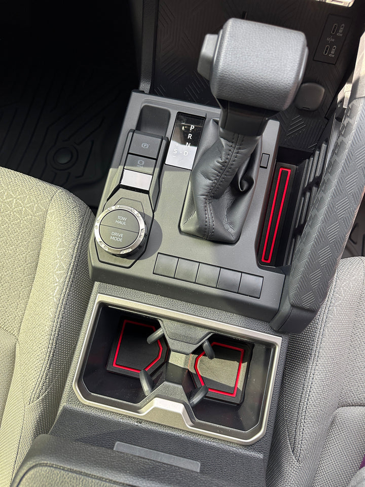 CenteConsole/Cupholder Inserts Fits 2025-2026 Toyota 4runner