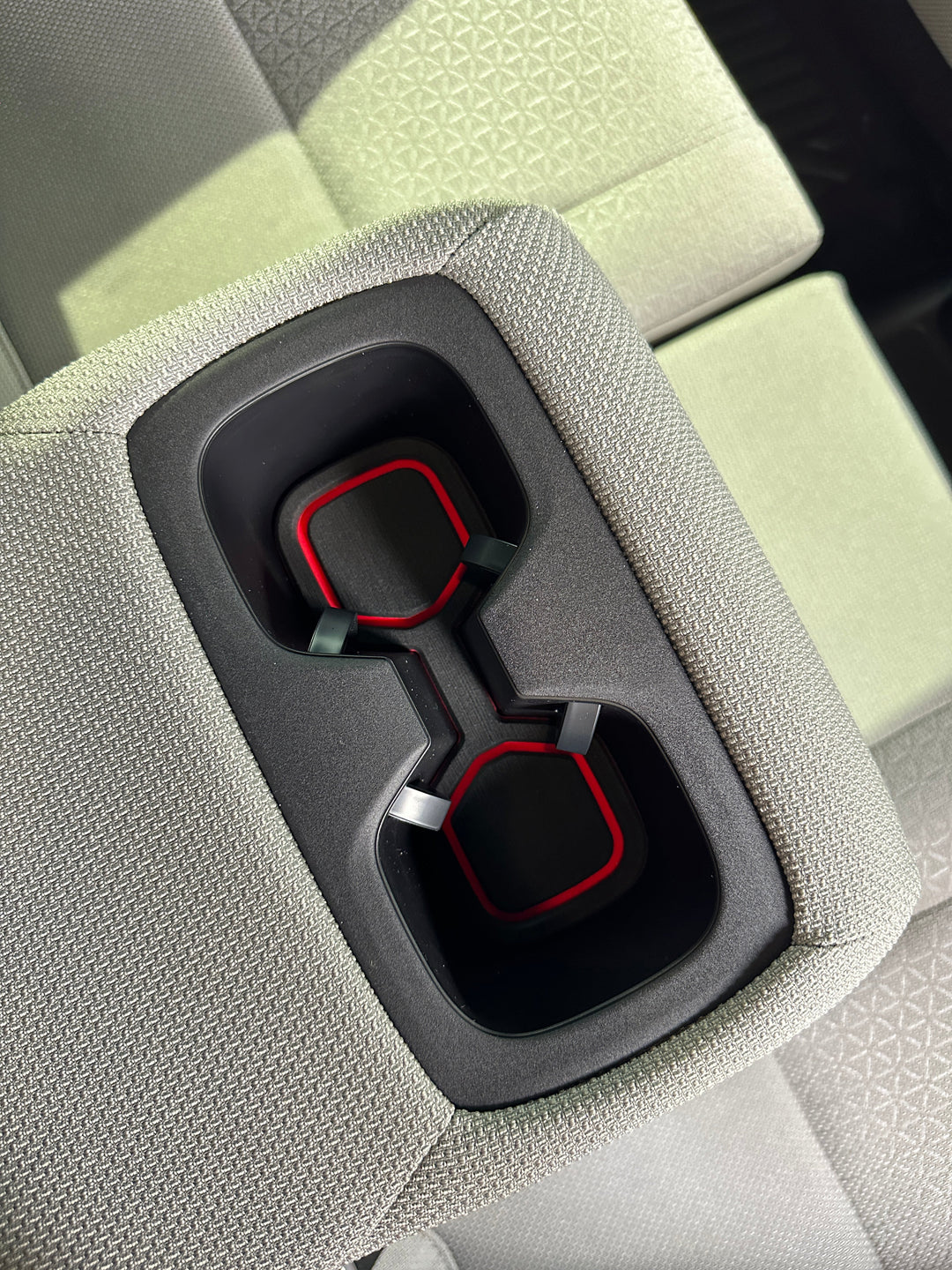 Rear Seat Cupholder Foam Inserts Fits 2025-2026 Toyota 4runner