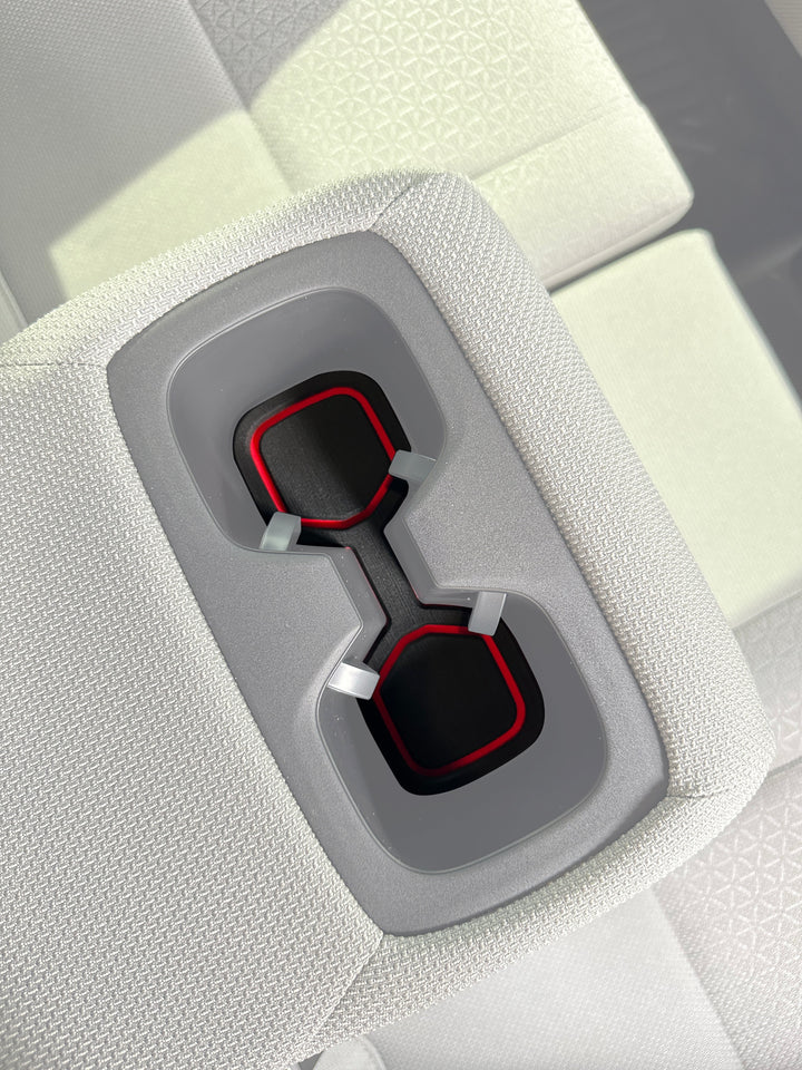 Rear Seat Cupholder Foam Inserts Fits 2025-2026 Toyota 4runner