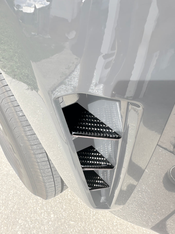 Front Fender Flare Vents Overlays Fits 2025-2026 Toyota 4Runner