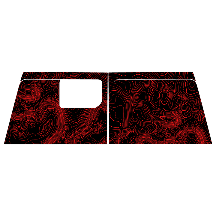 Topographic Map Premium Print Vinyl Rolls (3&