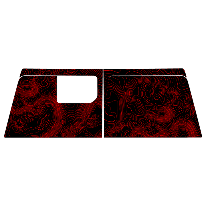 Topographic Map Premium Print Vinyl Rolls (3&