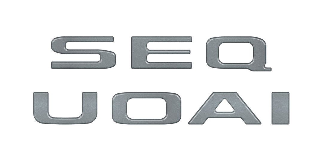 Rear Hatch Letter Overlays Fits 2023-2025 Toyota Sequoia