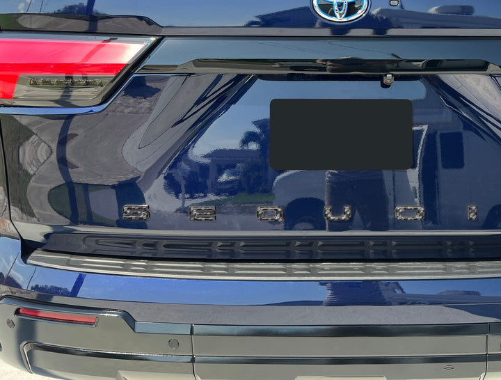 Rear Hatch Letter Overlays Fits 2023-2025 Toyota Sequoia