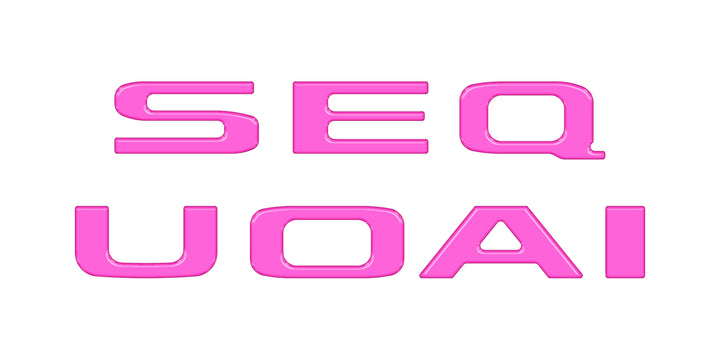 Rear Hatch Letter Overlays Fits 2023-2025 Toyota Sequoia