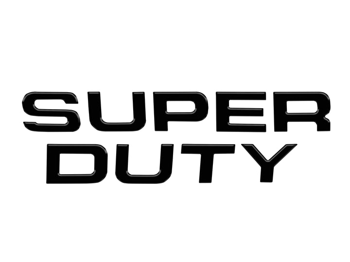 Hood Letter Inserts Fits 2008-2016 Ford Super Duty