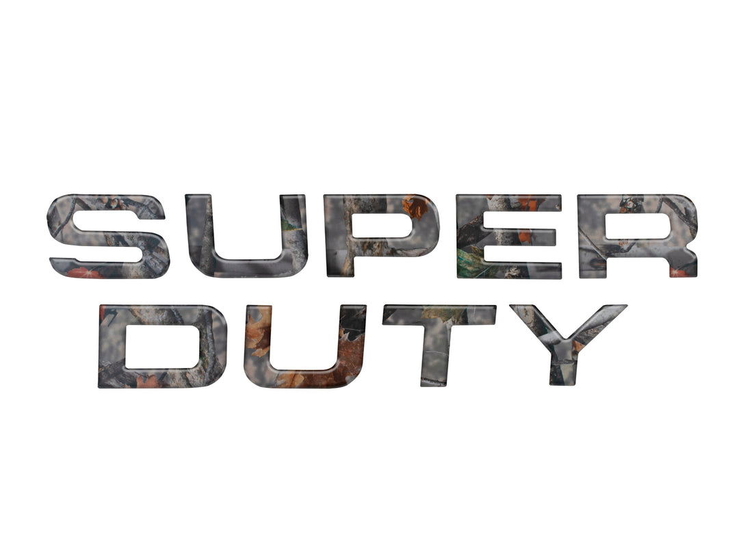 Hood Letter Inserts Fits 2008-2016 Ford Super Duty