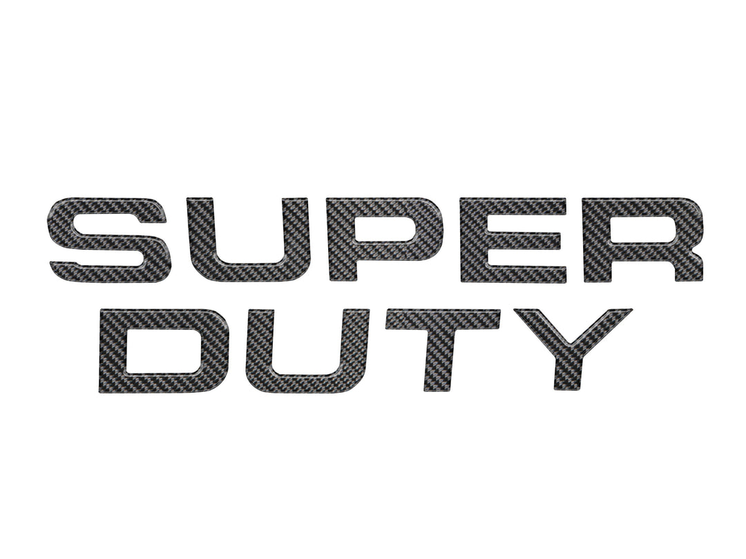 Hood Letter Inserts Fits 2008-2016 Ford Super Duty