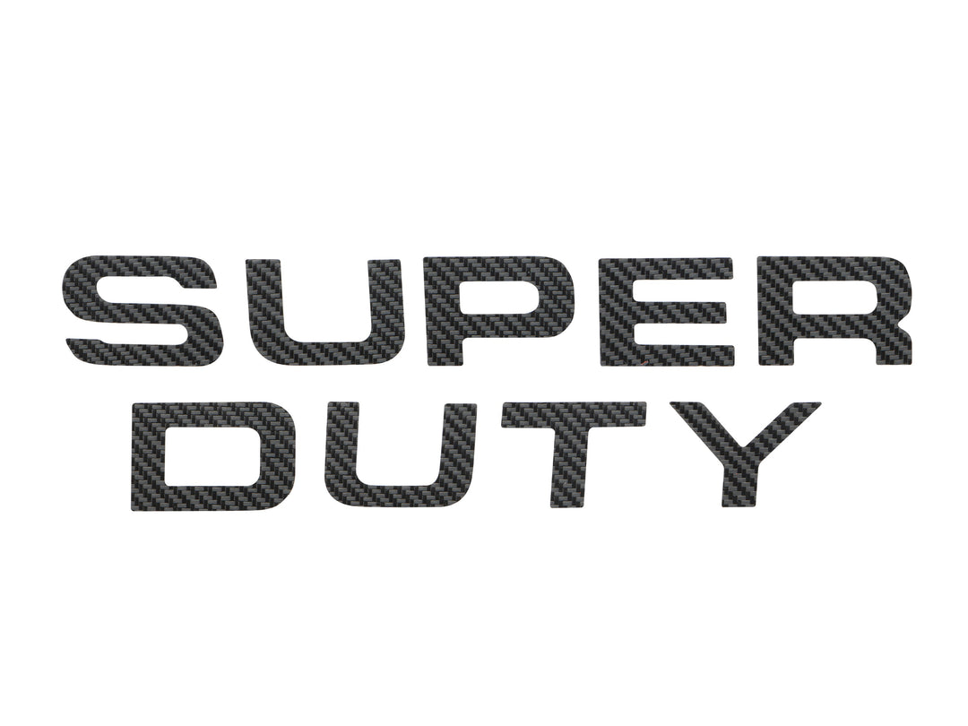 Hood Letter Inserts Fits 2008-2016 Ford Super Duty