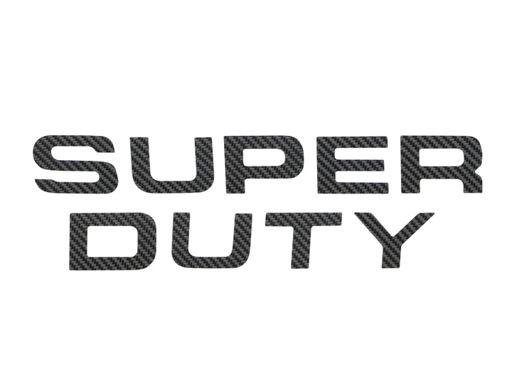 Hood Letter Inserts Fits 2008-2016 Ford Super Duty