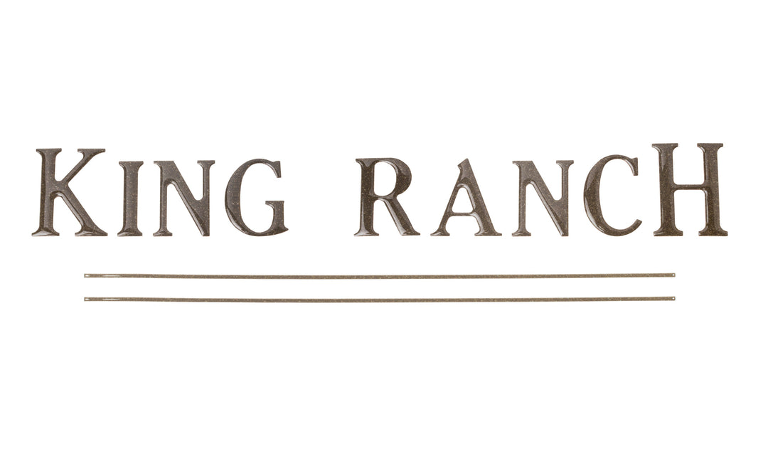 Tailgate Letter Inserts Fits 2017-2019 Ford Super Duty King Ranch