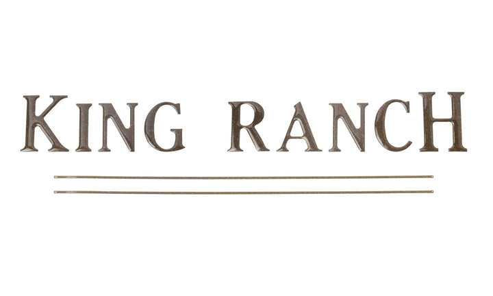 Tailgate Letter Inserts Fits 2017-2019 Ford Super Duty King Ranch