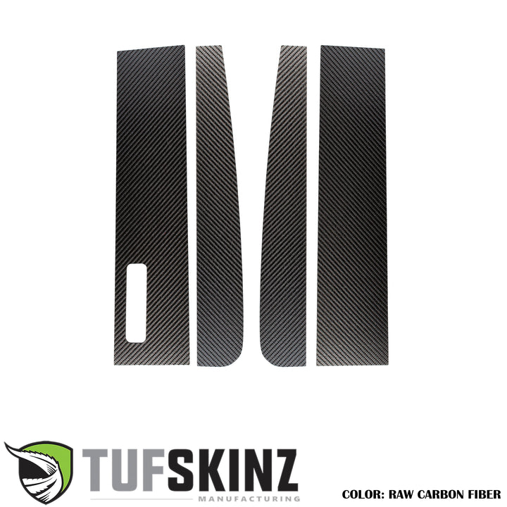 Door Pillars Accent Trim Fits 2017-2022 Ford Super Duty