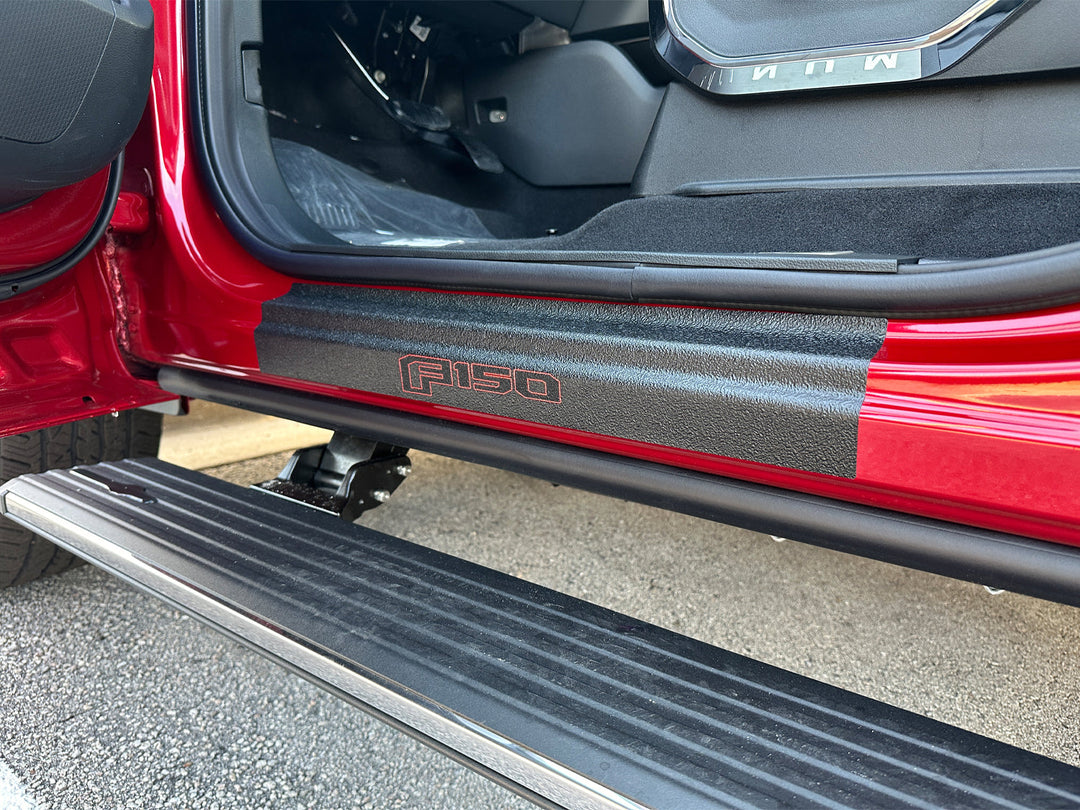 Door Sill Protection Overlays Fits 2015-2025 Ford F-150