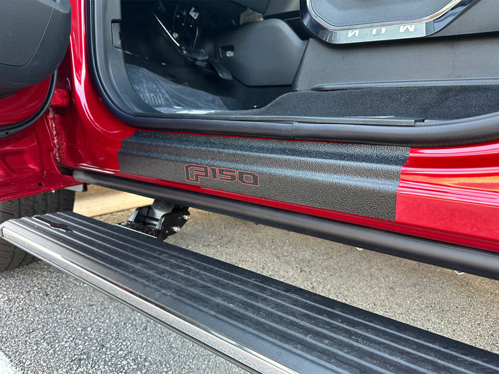 Door Sill Protection Overlays Fits 2015-2025 Ford F-150