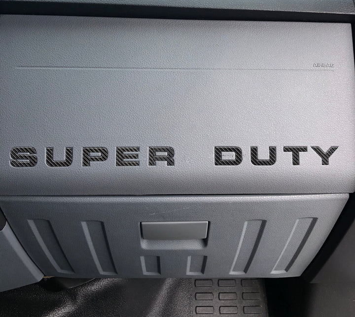 Glove Box Letter Inserts Fits Fits 2008-2016 Ford Super Duty