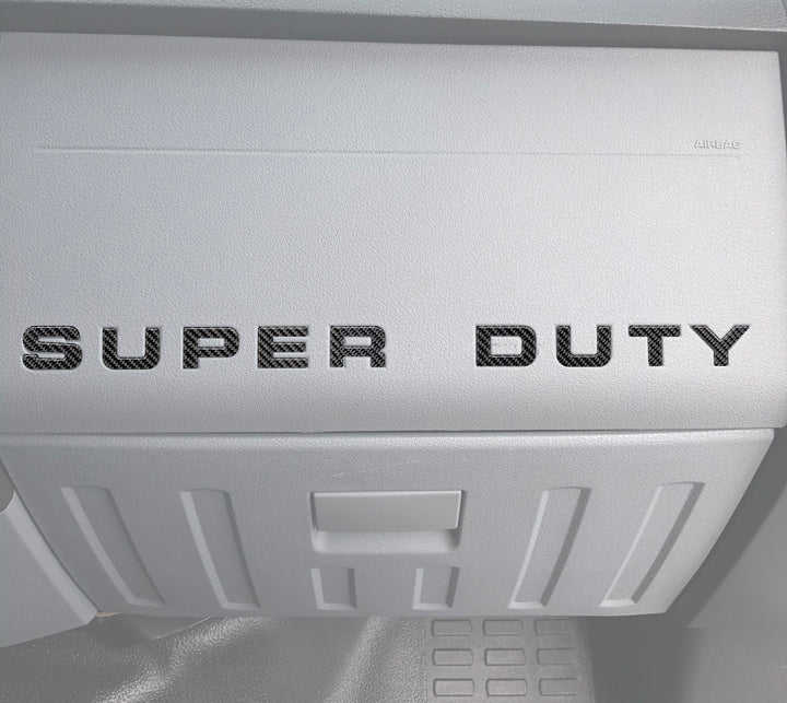 Glove Box Letter Inserts Fits Fits 2008-2016 Ford Super Duty