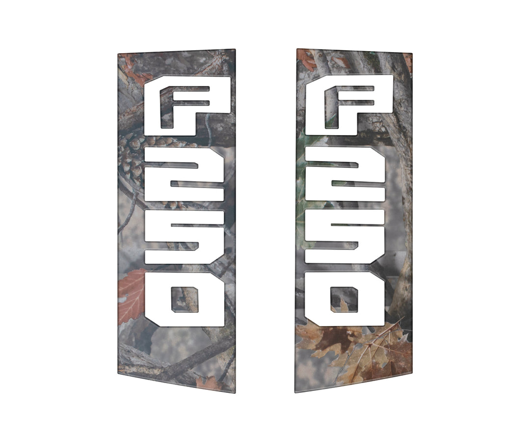 Side Emblem Accent Trim Fits 2017-2022 Ford Super Duty