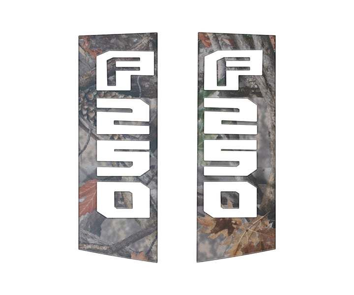 Side Emblem Accent Trim Fits 2017-2022 Ford Super Duty