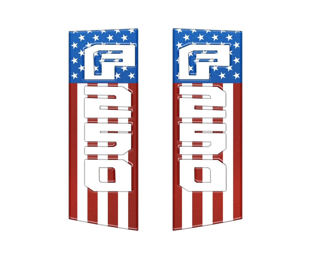 Side Emblem Accent Trim Fits 2017-2022 Ford Super Duty